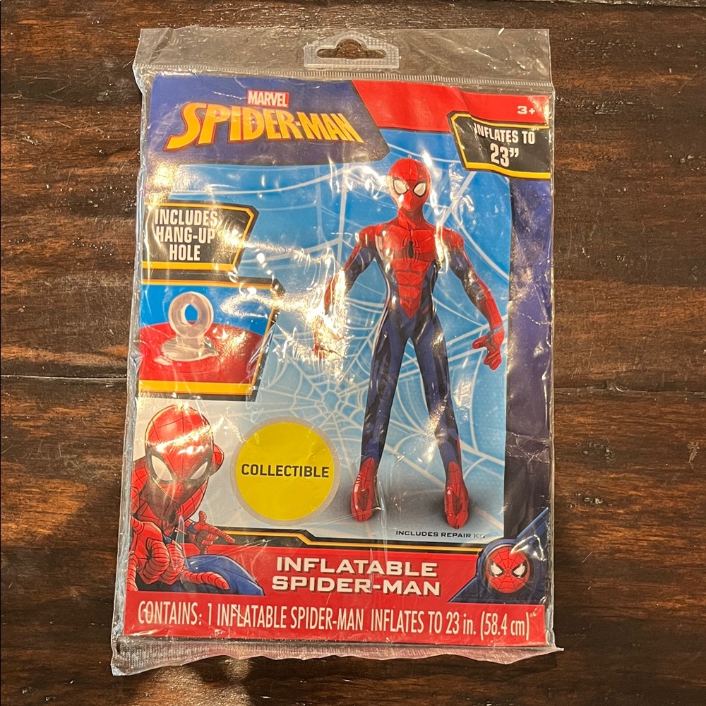 Marvel Spider-Man Inflatable Figure - Red and Blue Collectible